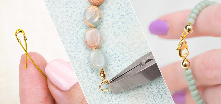 How To Use Cord Ends For Threads, Fastening Bracelets & Necklaces
