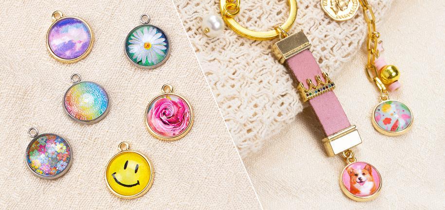 Personalized photo keychain