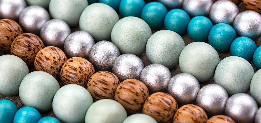 Wooden beads 