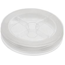 Elastic Thread (0.5 mm) Transparent (20 meters)