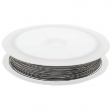 Tiger Tail Wire (0.35 mm) Silver (25 meters)