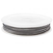 Tiger Tail Wire (0.5 mm) Silver (40 meters)