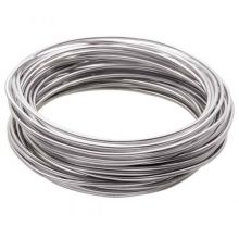 Aluminium Wire (2 mm) Silver (10 meters)