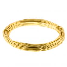 Aluminium Wire (1 mm) Gold (10 meters)