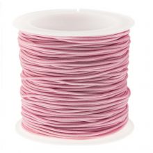 Elastic Cord (1 mm) Baby Pink (20 meters)