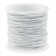 Elastic Cord (0.8mm) White (35 meters)