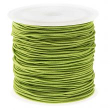 Elastic Cord (1 mm) Yellow Green (20 meters)