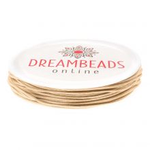 Satin Cord (1 mm) Champagne (15 meters)