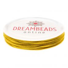 Satin Cord (1 mm) Gold (15 meters)