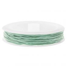 Nylon Cord (0.8 mm) Dark Mint Green (25 Meter)