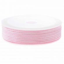 Nylon Cord Braided (1.5 mm) Orchid Pink (12 meters)