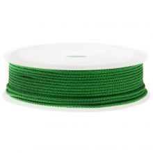 Nylon Cord Braided (1.5 mm) India Green (12 meters)