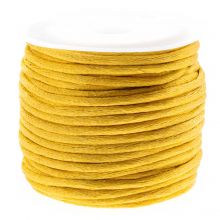 Satin Cord (2 mm) Goldenrod (10 meters)