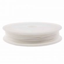 Waxed Polyester Cord (1.5 mm) White (10 meters)