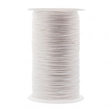 Waxed Cotton Cord (circa 1.5 mm) White (500 meters)