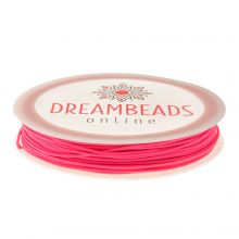 Waxed Polyester Cord (0.5 mm) Fandango Pink (20 meters)