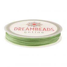 Waxed Polyester Cord (0.5 mm) Arcadian Green (20 meters)