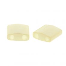 Miyuki Tila (5 x 5 mm) Butter Cream Ceylon (50 pcs)
