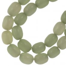 Resin Beads (10 x 8 mm) Olive (18 pcs)