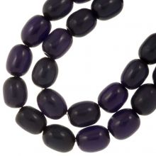 Resin Beads (10 x 8 mm) Grape (18 pcs)