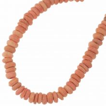 Bone Beads (6 x 3 mm) Peaches 'n Cream (78 pcs)