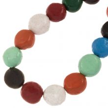 Ceramic Beads (11.5 x 7 mm) Mix Color (16 pcs)