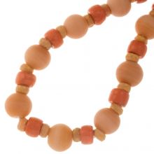 Glass Beads (3 - 11 x 6 - 12.5 mm) Tuscany (35 pcs)