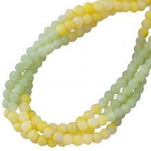Bead Mix - Glass Beads (4 mm) Green Sheen (200 pcs)