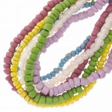 Bead Mix - Seed Beads (3 - 4 mm) Mix Color Retro (850 pcs)
