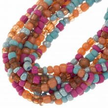 Bead Mix - Seed Beads (3 - 4 mm) Mix Color Indian Summer (1050 pcs)