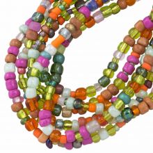 Bead Mix - Seed Beads (2 - 4 mm) Mix Color Happy (1600 pcs)