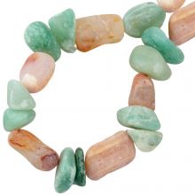 Bead Mix - Gemstone Beads (5 - 19 x 9 - 17 mm) Frosty (16 pcs)