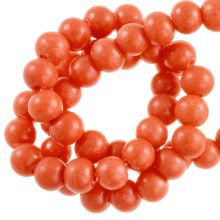 Glass Beads Mat (6 mm) Orangeade (75 pcs)