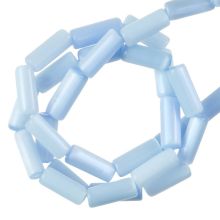 Glass Beads Monalisa (10 x 4.5 mm) Cashmere Blue (43 pcs)