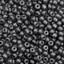 Czech Seed Beads (3 mm)  Cool Grey Pearlshine Mat (15 Grams)