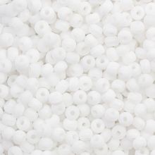 Czech Seed beads (3 mm) White (15 Gram)