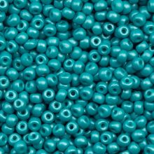 Czech Seed beads (3 mm) Teal Pearlshine Mat (15 Gram)