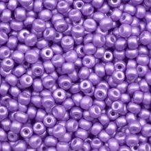 Czech Seed beads (3 mm) Ultra Violet Pearlshine Mat (15 Gram)
