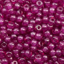 Czech Seed Beads (4 mm) Mulberry Purple (25 Gram / 350 pcs)