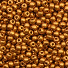 Czech Seed Beads (4 mm) Bronze (25 Gram / 350 pcs)