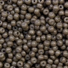 Czech Seed Beads (3 mm) Grey Brown (15 Gram)