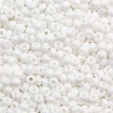 Czech Seed beads (3 mm) Chalk White (15 grams / 350 pcs)