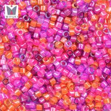 Miyuki Delica Beads (11/0) Luminous Pink Mix (2.8 Grams)