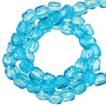 Czech Fire Polished Faceted Beads (2.5 mm) Sky Blue (50 pcs)