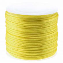 Satin Cord (1 mm) Blazing Yellow (30 Meter)
