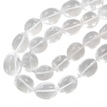 Quartz Beads  (19 - 27 x 17 - 19 mm) 18 pcs