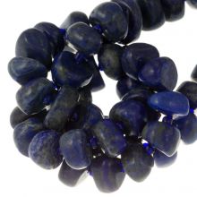 Lapis Lazuli Beads (11 - 13 x 10 - 11 x 4.5 - 7.5 mm) 60 pcs
