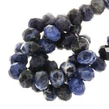 Sodalite Rondell Beads (8 x 5 mm) 67 pcs