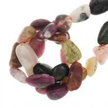 Tourmaline Beads (8 - 12 x 7 - 8 x 4 - 5 mm) 45 pcs