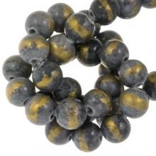 Mashan Jade Beads (4 mm) Blue Grey (90 pcs)